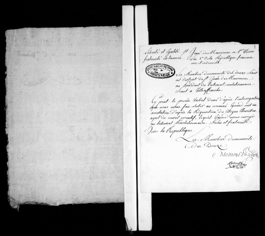 Dossiers n° 295-320 bis.