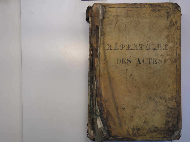 Répertoire alphabétique des parties