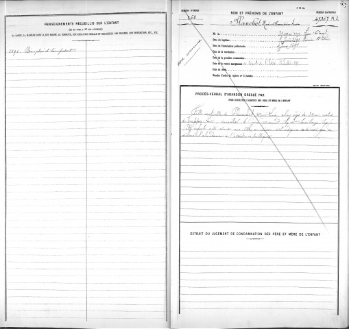 PLANCHET, Marie, Alexandrine.