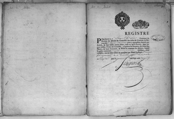 29 janvier 1713-1er mai 1714.