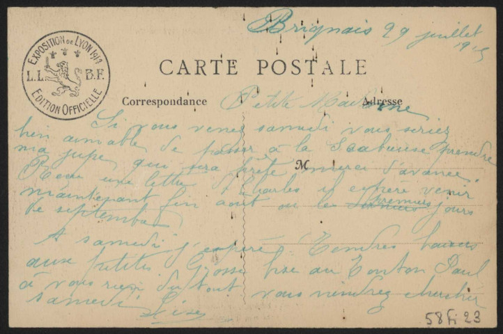 Fliguette du XVIIIe siècle avec son harnais.