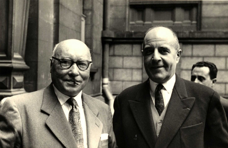 De gauche à droite : Louis DANILO, Louis PRADEL.