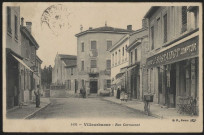 Villeurbanne. Rue Cornavent.
