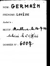 GERMAIN Louise