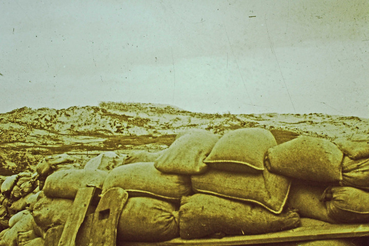 Nieuport, tranchée.