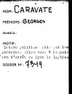 CARAVATE/CARAVATTE Georges
