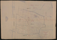 Section A 4e feuille (partie de l'ancienne 2e feuille). Plan révisé pour 1933.