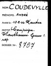 COUDEVYLLE André