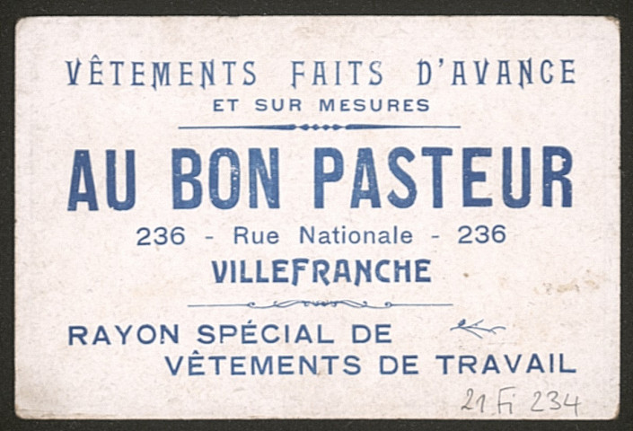 Au Bon Pasteur - Villefranche.