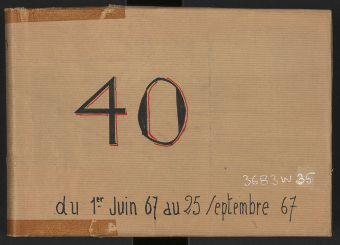 n° 40 (1 er juin-25 septembre 1967).