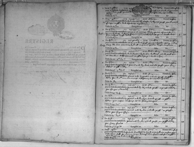 3 novembre 1713-12 avril 1715.