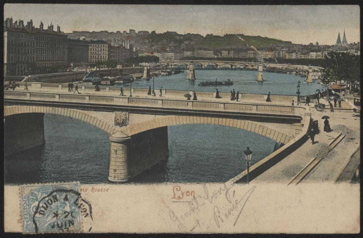 Lyon. Pont Bonaparte.