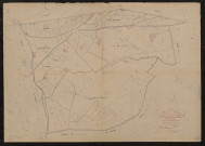 Section C dite du Bourg 2e feuille (partie de l'ancienne feuille unique). Plan révisé pour 1935.