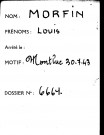 MORFIN Louis