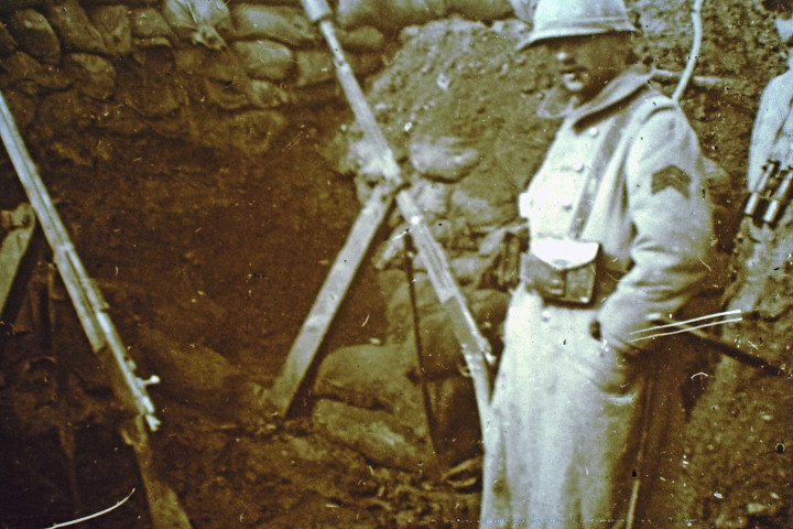 Éparges, batterie de VR.