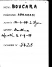 BOUCARA Abraham