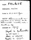 FALQUE Maxime