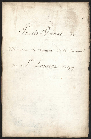 Saint-Laurent-d'Agny, 11 septembre 1811.