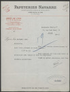 Papeteries Navarre - Lyon.