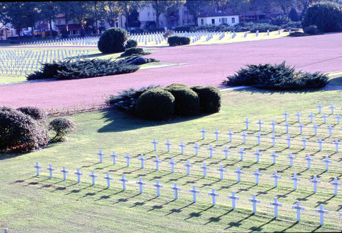 Nécropole nationale de la Doua (juin 2000, novembre 2001).