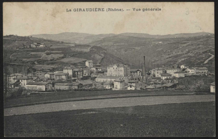 La Giraudière. Vue générale.