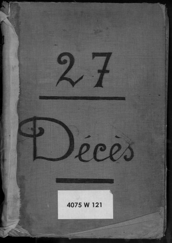 Janvier 1942-décembre 1948. (volume 27).
