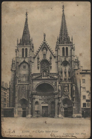 Lyon. Eglise Saint-Nizier.