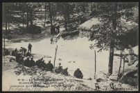 La guerre en Argonne (septembre 1914-fin 1915). Florent-sur-Vienne-la-Ville. Installation dans les bois de Hauts-Batis.