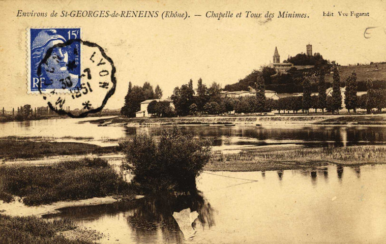 Saint-Georges-de-Reneins. Chapelle et tour des Minimes.