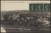 Saint-Cyr-au-Mont-d'Or. Vue générale prise du Mont-Cindre.
