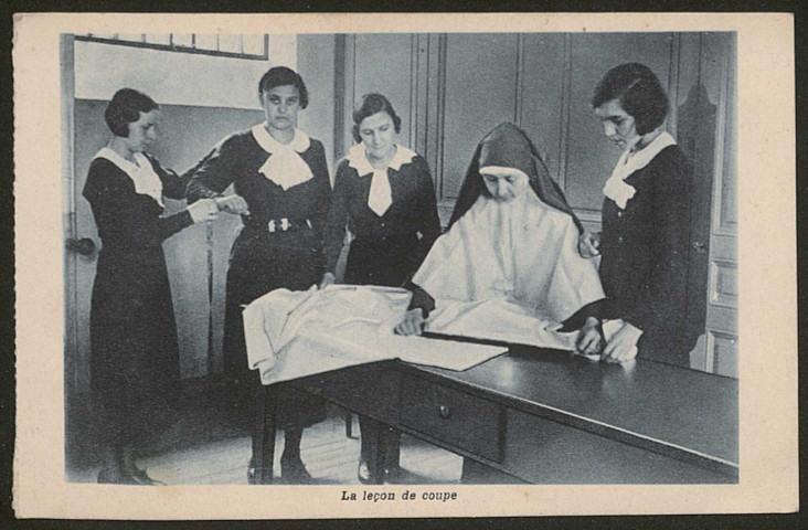 Association Notre-Dame de Sainte-Foy. La leçon de coupe.