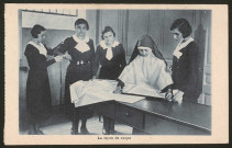 Association Notre-Dame de Sainte-Foy. La leçon de coupe.