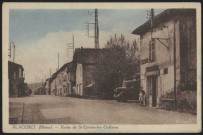 Blaceret. Route de Saint-Etienne-les-Oullières.