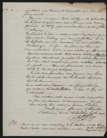 Etablissements Petavit (entreprise générale pour l'installation des eaux du gaz et de l'électricité) : album promotionnel, correspondance.