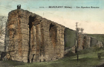 Sainte-Foy-Lès-Lyon. L'aqueduc romain.