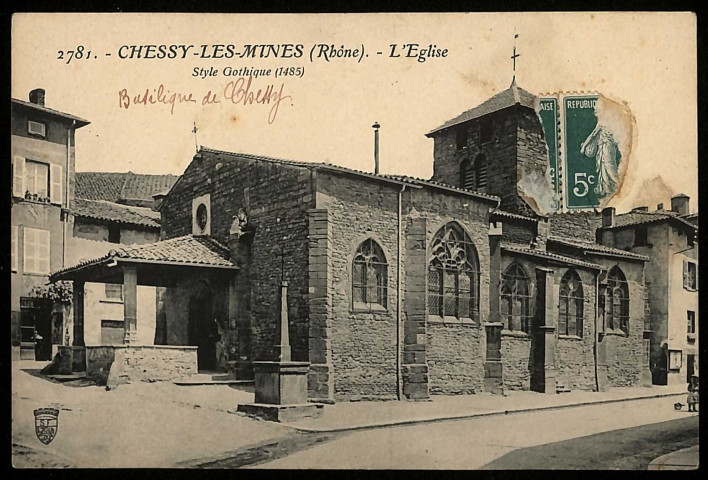 Chessy-les-Mines. L'église.