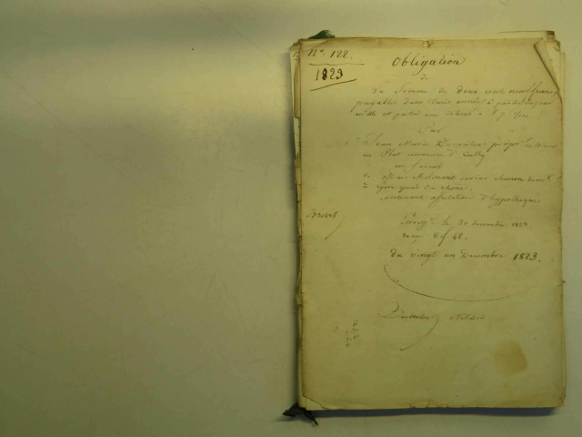 janvier-6 avril 1823