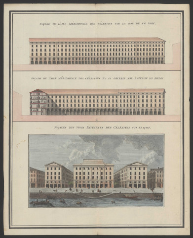 Nouveau quartier des Célestins à Lyon.