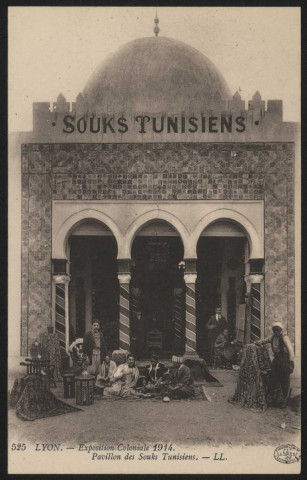 Pavillon des souks tunisiens.