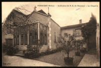 Pommiers. Institution de N.-D. de Montclair. La chapelle.