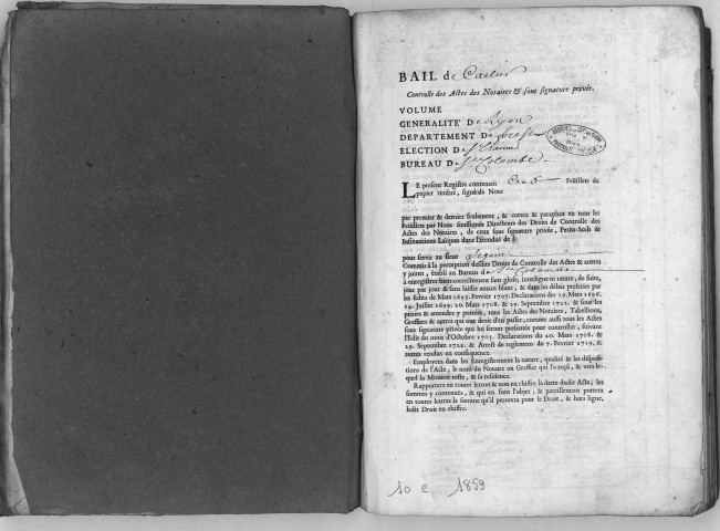13 novembre 1733-15 janvier 1738.