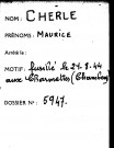 CHERLE Maurice
