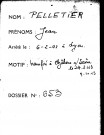 PELLETIER Jean