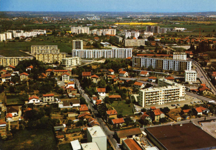 Décines. Vue aérienne.