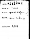 RIBIERE Pierre