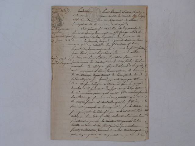 Janvier-juin 1818