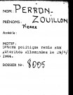 PERRON-ZOUILLON Pierre