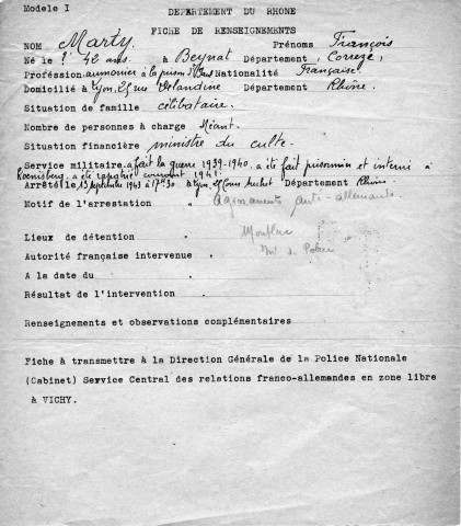 MARTY François