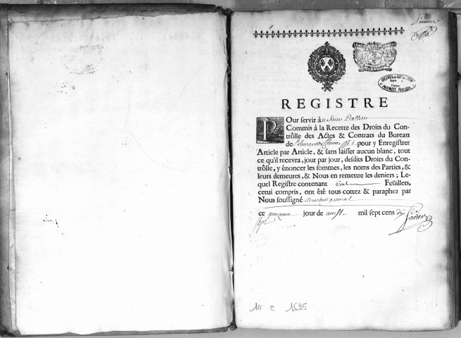 18 novembre 1717-11 mai 1720.