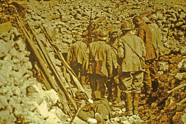 Thiaumont, poste de Secours.